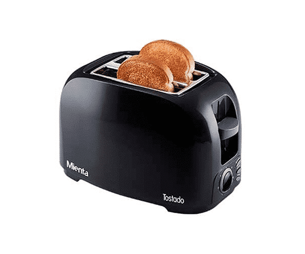 Mienta Toaster 800 W Tostado Black - TO21409B