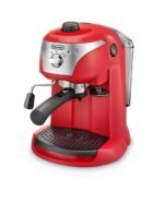 Delonghi Espresso and Coffee Machine 1100W Red - EC221.R