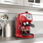 Delonghi Espresso and Coffee Machine 1100W Red - EC221.R