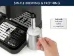 Delonghi Espresso Machine 1100W 15 Bar Stilosa Black - EC260BK