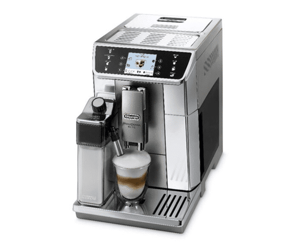 Delonghi Coffee Machine 1450W PrimaDonna Elite Silver - ECAM65055MS