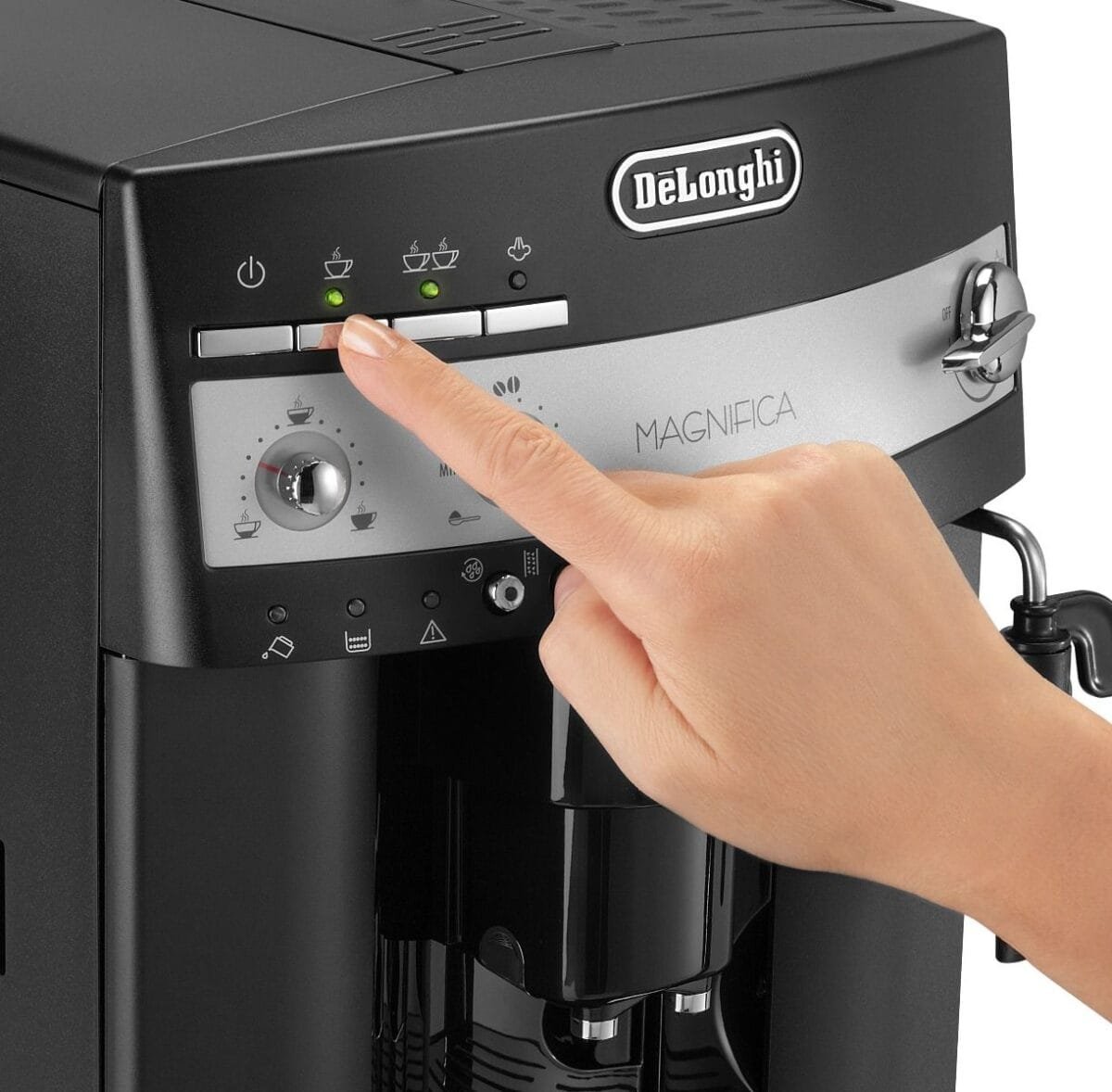 Delonghi Magnifica Cappuccino Maker 1350 Watt Black - ESAM3000B