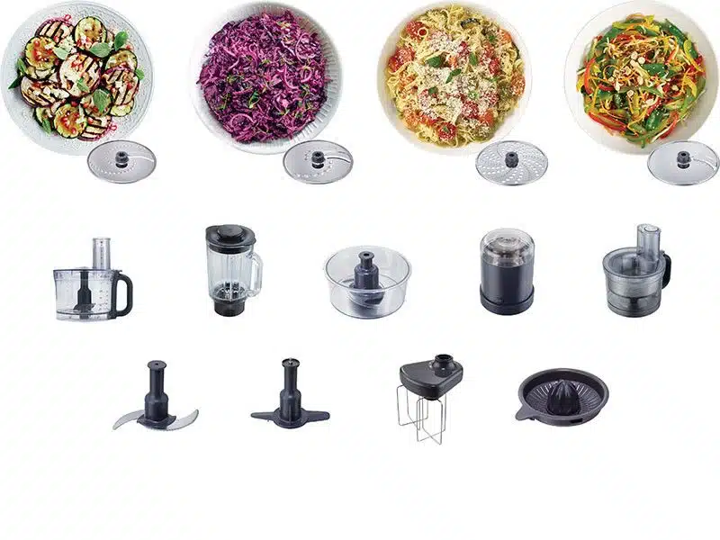 Kenwood Food Processor 1000 Watt 36 Functions - Silver﻿ FDM788