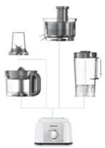 Kenwood Food Processor 1000 w FDP65.750Wh