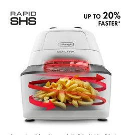 Delonghi IdealFry 1400W Multifryer White - FH2133.W