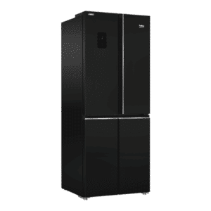 beko Refrigerator GNE480E20ZB 4 Door 480 lt -net 450lt- Black - Nofrost -Digital touch