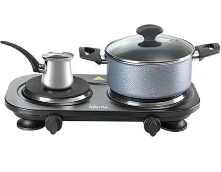 Mienta Hot Plates 2500W 2 Burners - HP41225A