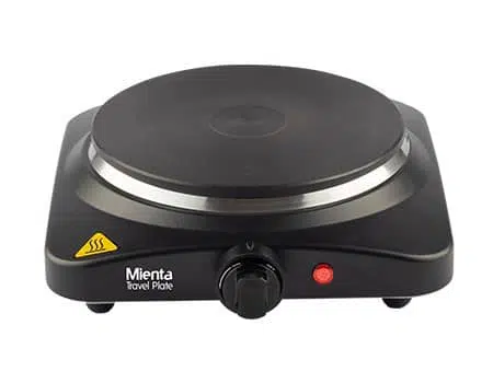 Mienta Electric Single Hot Plate 1500W Black - HP41425A