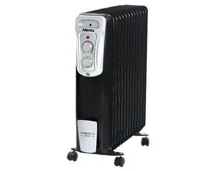 Mienta Oil Heater 2500 W 13 Fins Black - OR37319B