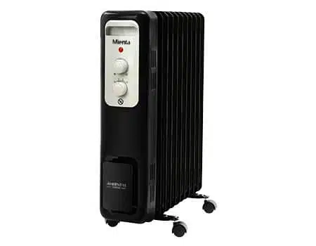 Mienta Oil Radiator 2300W 11 Fin Black - OR37719B