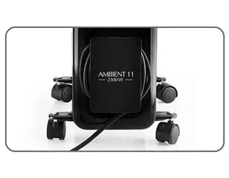 Mienta Oil Radiator 2300W 11 Fin Black - OR37719B