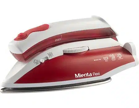 Mienta Steam Iron 800W Flexi White/Red - SI18709A