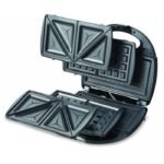 Kenwood 3 in 1 Sandwich Maker 750 W Black Silver - OWSMM01.A0BK