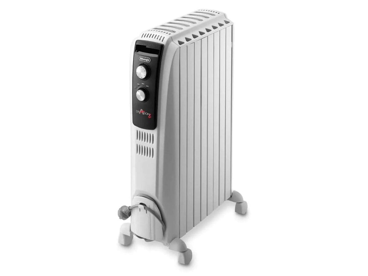 Delonghi OIL Heater 10 Fins 2500W White - TRD41025T
