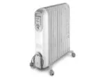 Delonghi Oil Heater 12 Fins 2500 W Vento White - V551225