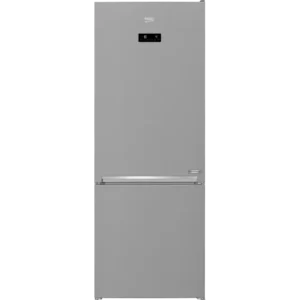 Beko Refrigerator 560 lt net 501 lt 2 Door Glass Black Nofrost Digital touch (Combi) RCNE560E35ZGB