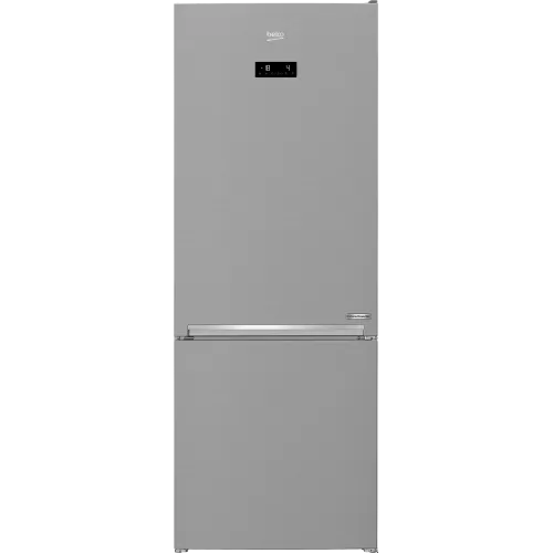 Beko Refrigerator 560 lt net 501 lt 2 Door Glass Black Nofrost Digital touch (Combi) RCNE560E35ZGB