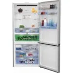 Beko Refrigerator 720 lt net 620 lt Stainless 2 Door - Nofrost Digital touch (Combi) RCNE720E20DZXP