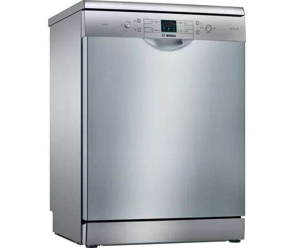 Bosch Dishwasher 12 Persons 4 Programs Freestanding Stainless Steel- SMS44DI00T