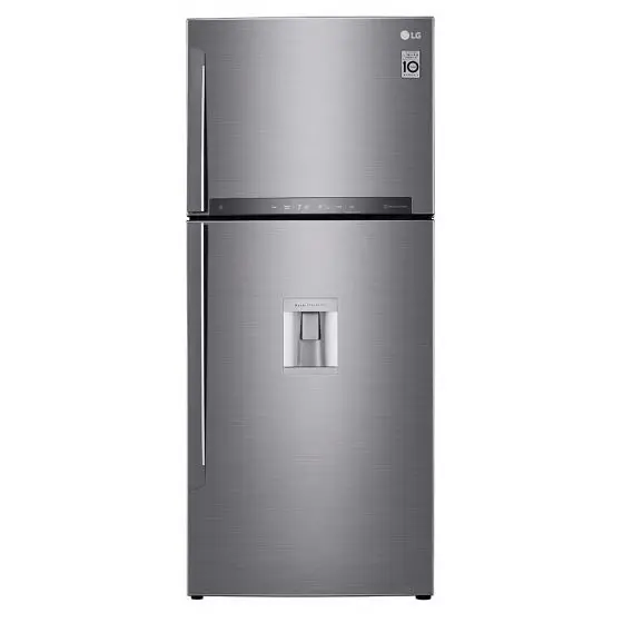 LG Refrigerator 509 Liters No-Frost Inverter Motor Silver GN-F722HLHU