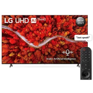 LG 86 Inch 4K UHD Smart LED TV with Built-in Receiver - 86UP8050PVB