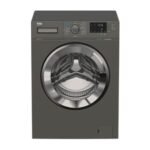 Beko Washing Machine 10 Kg 1400 RPM Digital Inverter Steam Grey Model-WTE 10736 CHT
