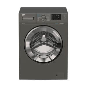 Beko Washing Machine 7 Kg Full Automatic Digital 1000 RPM Steam Chorome Door Inverter Gray WTV 7512 XMCI