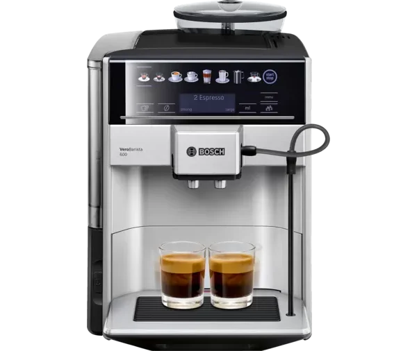 Bosch Coffee Machine 1500W Black&SIilver TIS65621RW