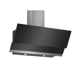 Bosch Kitchen Hood 90cm 629 m3/h 3 Speeds Clear Glass Black DWK095G60