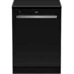 Beko Dishwasher 15 Place 8 Program Settings Freestanding Black DEN48520GB