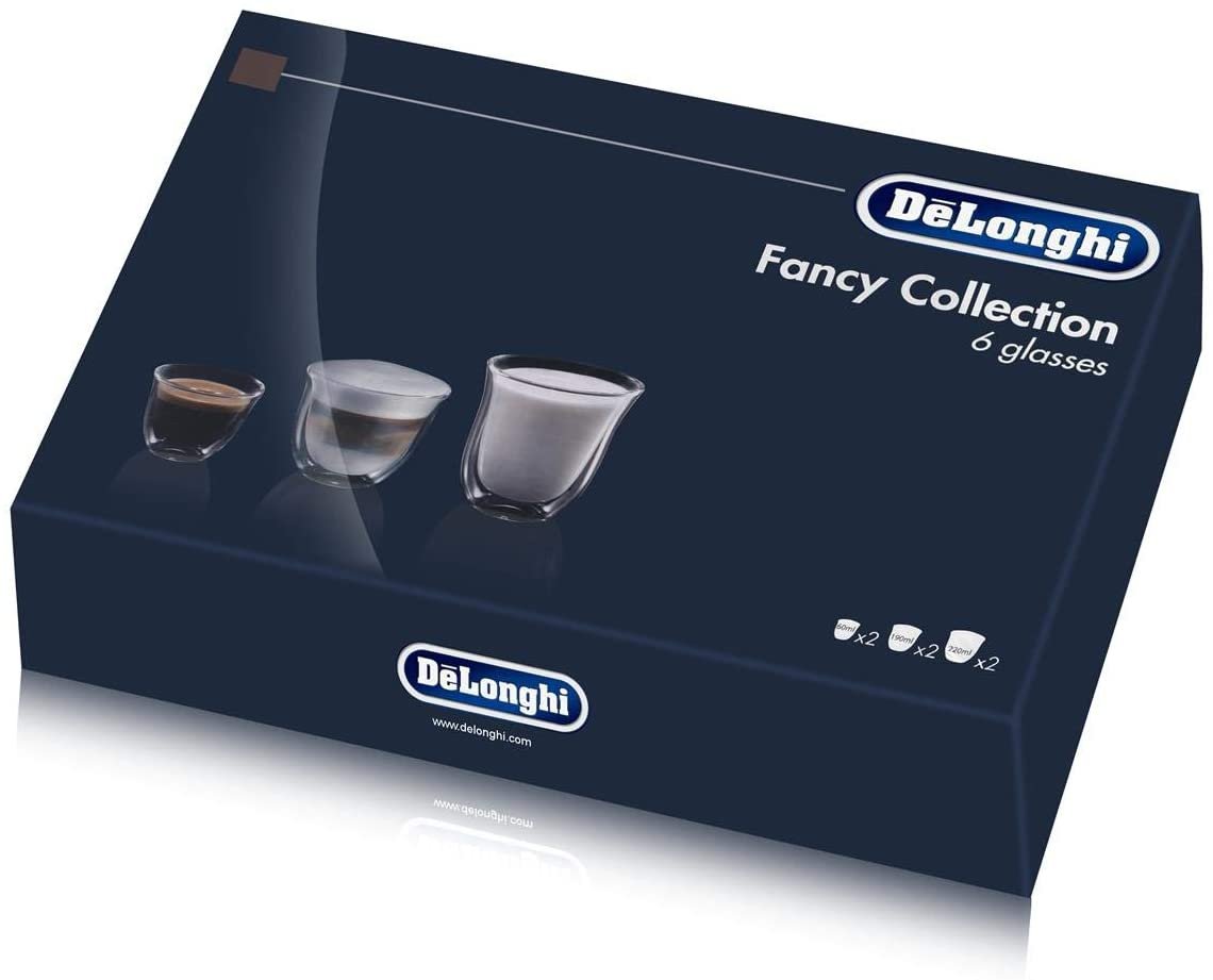 Delonghi Fancy Box 6er Set Glasses Thermo Glasses Clear - DLKC302 - best  prices in Egypt