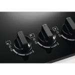 Brand Zanussi Gas Hob 5 Burners Black- ZGO98520BA