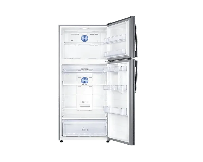 Samsung No-Frost Refrigerator, 500 Liters, Inverter Motor, Silver - RT50K6300S8